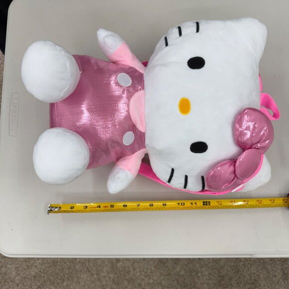 Sanrio Hello Kitty Pink Bow Plush Backpack - Picture 7 of 7